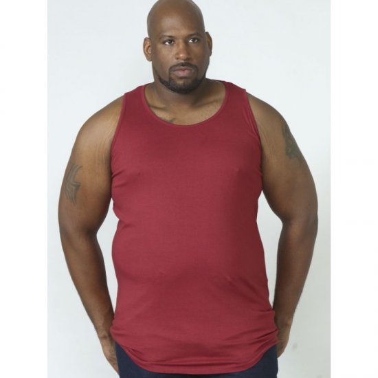 D555 Fabio Tanktop Rot - Herren-T-shirts - Herren-T-Shirts in großen Größen