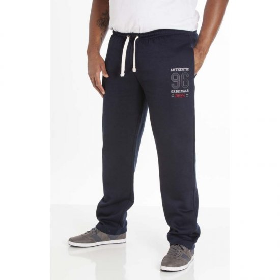 D555 Portland Sweatpants Navy - Jogginghosen für herren - Jogginghosen für Herren in großen Größen