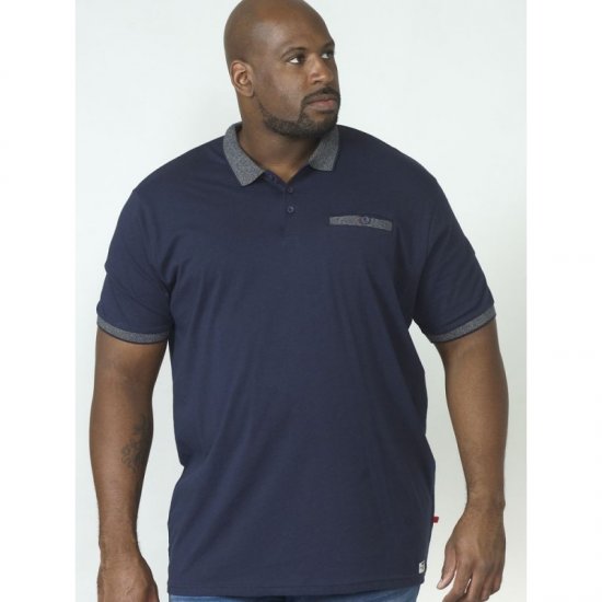 D555 Walker Polo Navy - Polo-shirts für herren - Polo-Shirts für Herren in großen Größen