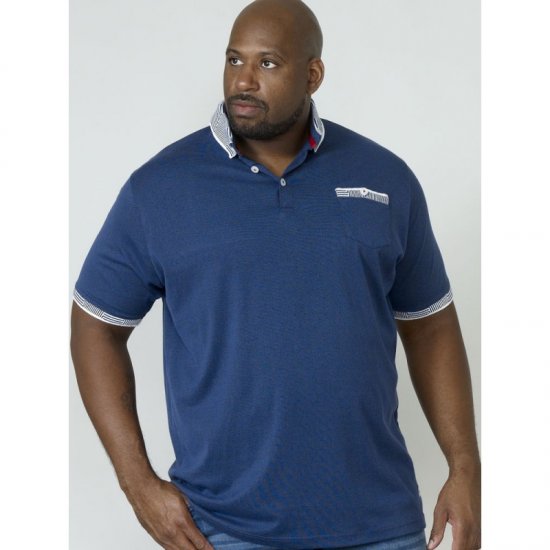 D555 George Polo Navy - Polo-shirts für herren - Polo-Shirts für Herren in großen Größen