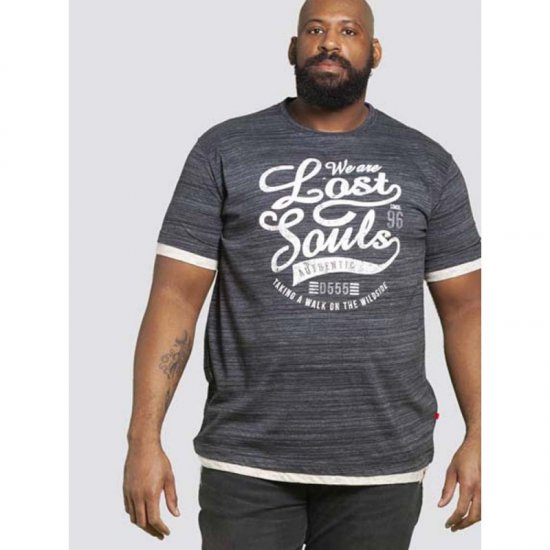 D555 Maiden T-shirt Black - Herren-T-shirts - Herren-T-Shirts in großen Größen