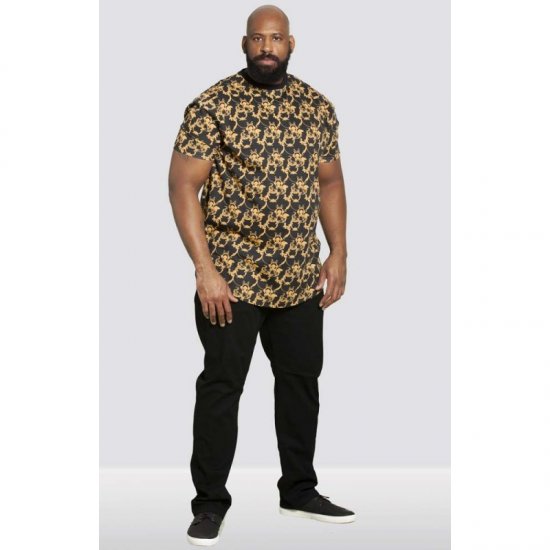 D555 Dave Couture T-shirt Black - Herren-T-shirts - Herren-T-Shirts in großen Größen