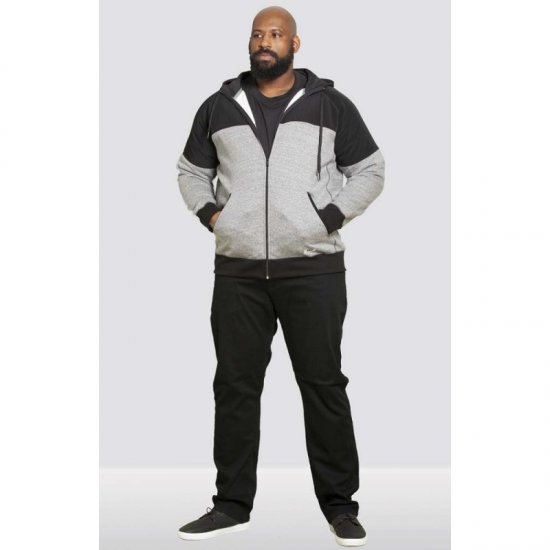 D555 Banbury Hoodie Black - Herren-sweater und -hoodies - Herren-Sweater und -Hoodies in großen Größen