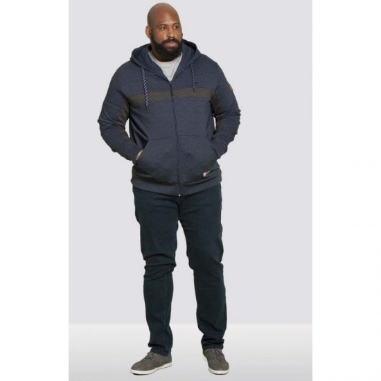 D555 Louisiana Hoodie Navy - Herren-sweater und -hoodies - Herren-Sweater und -Hoodies in großen Größen