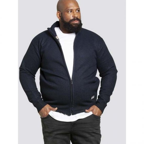 D555 Braxton Sweater Navy - Herren-sweater und -hoodies - Herren-Sweater und -Hoodies in großen Größen