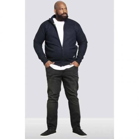 D555 Braxton Sweater Navy - Herren-sweater und -hoodies - Herren-Sweater und -Hoodies in großen Größen