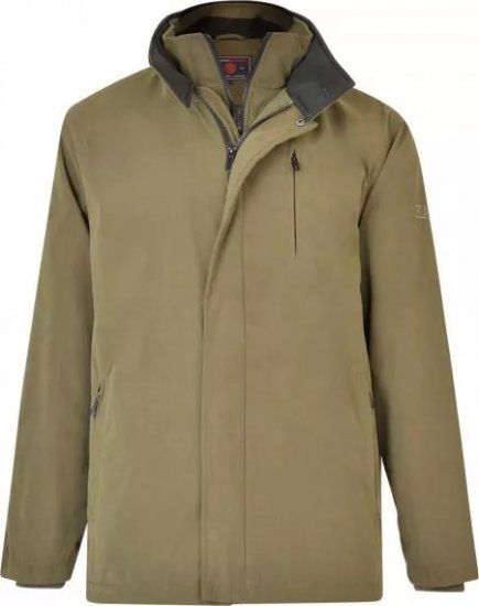 Kam Jeans KV111 Smart Casual Jacket Khaki - Herren jacken - Herren Jacken in großen Größen