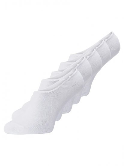 Jack & Jones Basic Sneakersocken Weiß 5er-Pack - Herrenunterwäsche & bademode - Herrenunterwäsche & Bademode in großen Größen