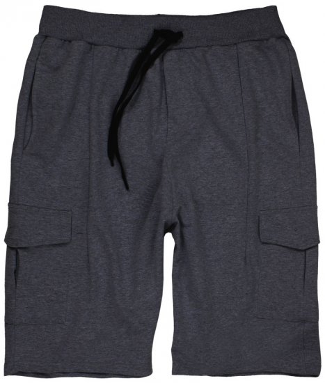 Lavecchia 2011 Cargo-pocket Sweatshorts Charcoal - Jogginghosen für herren - Jogginghosen für Herren in großen Größen
