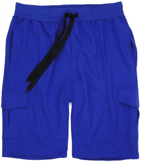 Lavecchia 2011 Cargo-pocket Sweatshorts Royal Blue - Jogginghosen für herren - Jogginghosen für Herren in großen Größen