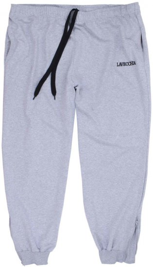 Lavecchia 2018 Sweatpants with Zippered Cuff Grey - Jogginghosen für herren - Jogginghosen für Herren in großen Größen