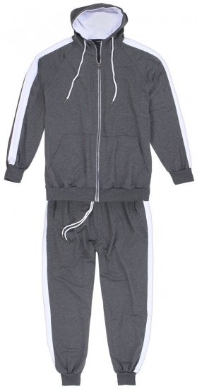 Lavecchia 611 Tracksuit Charcoal - Trainingsanzüge - Trainingsanzüge/Jogginganzüge herren große größen