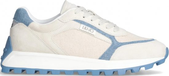 Liu Jo Running 02 Sneakers White/Denim - Herrenschuhe 40-52 - 