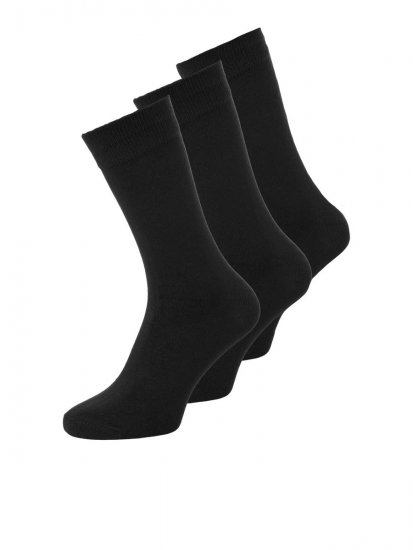 Jack & Jones Basic Bambussocken Schwarz 3er-Pack - Herrenunterwäsche & bademode - Herrenunterwäsche & Bademode in großen Größen