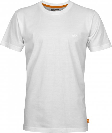 Motley Denim Malaga T-Shirt White - Herren-T-shirts - Herren-T-Shirts in großen Größen