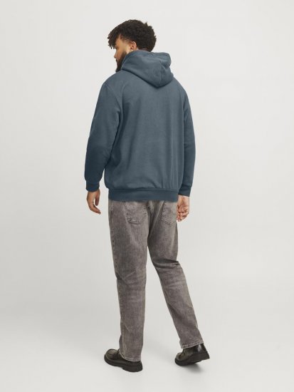 Jack & Jones CALEB Hoodie Blue - Herren-sweater und -hoodies - Herren-Sweater und -Hoodies in großen Größen