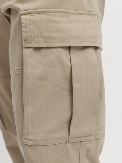 Jack & Jones Jonnie Cuffed Cargo Pants Beige - Herren-jeans & -hosen - Herren-Jeans & -Hosen in großen Größen