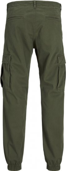 Jack & Jones Jonnie Cuffed Cargo Pants Green - Herren-jeans & -hosen - Herren-Jeans & -Hosen in großen Größen