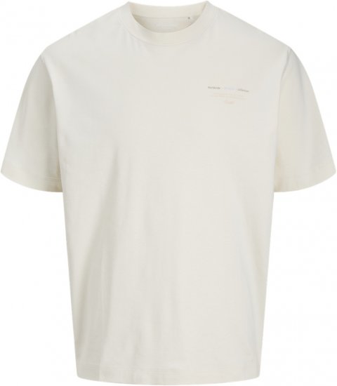 Jack & Jones Urban Edge Studio T-shirt White - Herren-T-shirts - Herren-T-Shirts in großen Größen