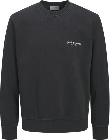 Jack & Jones Dover Sweatshirt Black - Herren-sweater und -hoodies - Herren-Sweater und -Hoodies in großen Größen