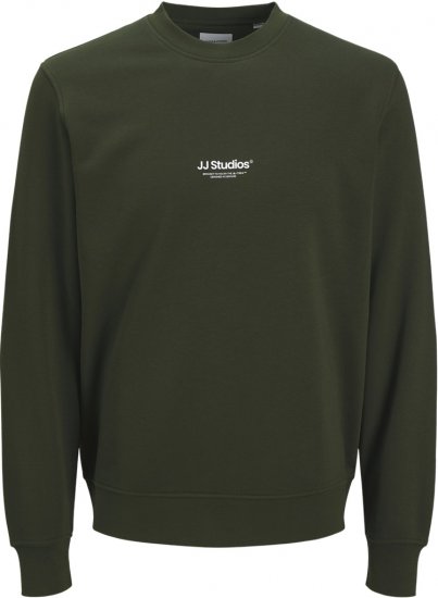 Jack & Jones Soho Sweatshirt Green - Herren-Sweater und -Hoodies in großen Größen - Herren-Sweater und -Hoodies in großen Größen