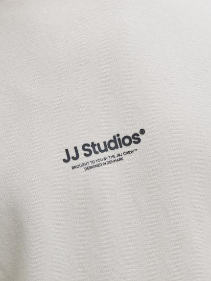 Jack & Jones Soho Sweatshirt Grey - Herren-sweater und -hoodies - Herren-Sweater und -Hoodies in großen Größen