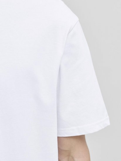 Jack & Jones Soho T-Shirt White - Herren-T-shirts - Herren-T-Shirts in großen Größen
