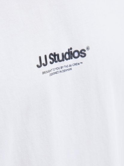 Jack & Jones Soho T-Shirt White - Herren-T-shirts - Herren-T-Shirts in großen Größen