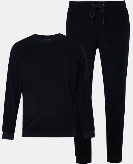 JP1880 Pyjamas Two-piece Belly Fit Dark Navy - Herrenunterwäsche & bademode - Herrenunterwäsche & Bademode in großen Größen