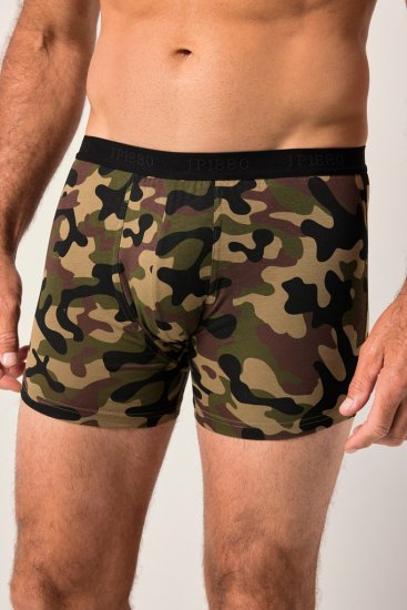 JP1880 FLEXNAMIC OEKO-TEX Boxer Shorts 2-Pack Green - Herrenunterwäsche & bademode - Herrenunterwäsche & Bademode in großen Größen