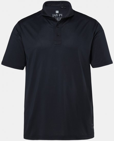 JAY-PI Quickdry Polo Short Sleeve Black - Polo-shirts für herren - Polo-Shirts für Herren in großen Größen