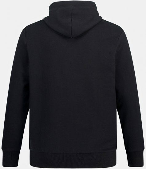 JAY-PI Hoodie with Soft Brushed Interior Black - Herren-sweater und -hoodies - Herren-Sweater und -Hoodies in großen Größen