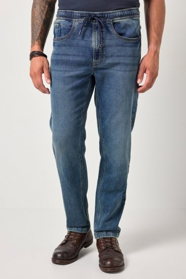 JP1880 FLEXNAMIC Straight Fit Jeans with Stretch Waist - Herren-jeans & -hosen - Herren-Jeans & -Hosen in großen Größen