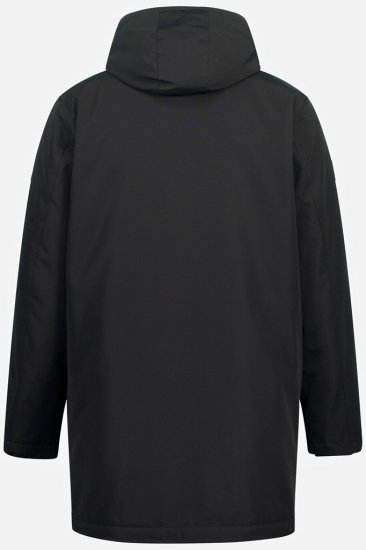 JP1880 Warm Parka with Wind Cuffs Black - Herren jacken - Herren Jacken in großen Größen