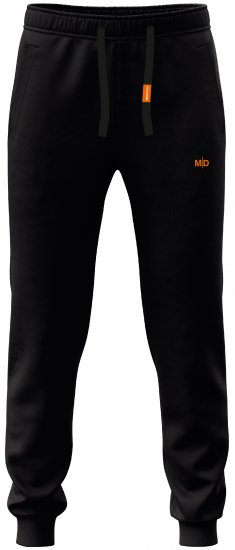 Motley Denim Berlin Sweatpants Black - Jogginghosen für Herren in großen Größen - Jogginghosen für Herren in großen Größen