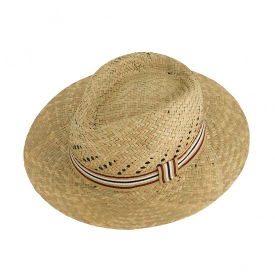 JP1880 Straw Hat Woven Yellow - Accessoires - Herren-Accessoires