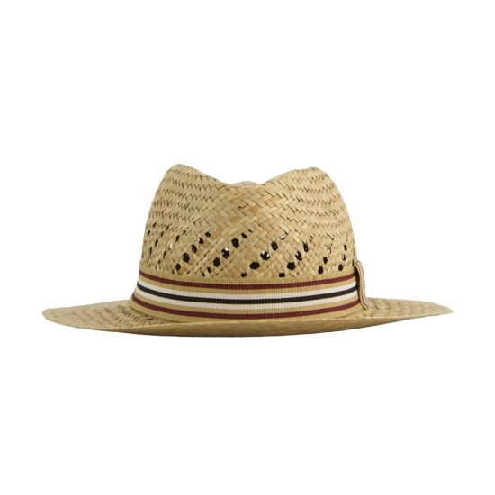 JP1880 Straw Hat Woven Yellow - Accessoires - Herren-Accessoires
