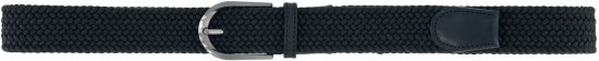 Ulla Popken Elastic Belt Black - Damen-gürtel - 