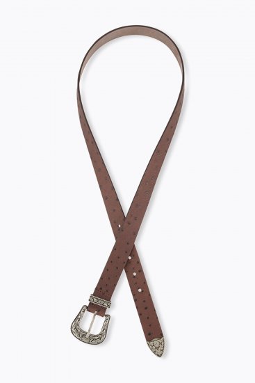 Ulla Popken Classic Belt Brown - Damen-gürtel - 