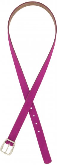 Ulla Popken Soft Suede Belt Purple - Damen-gürtel - 