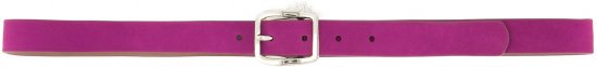 Ulla Popken Soft Suede Belt Purple - Damen-gürtel - 