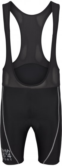 North Latitude Bike Shorts With Suspenders Black TALL - Sportbekleidung & outdoor - Sportbekleidung in große größen für herren