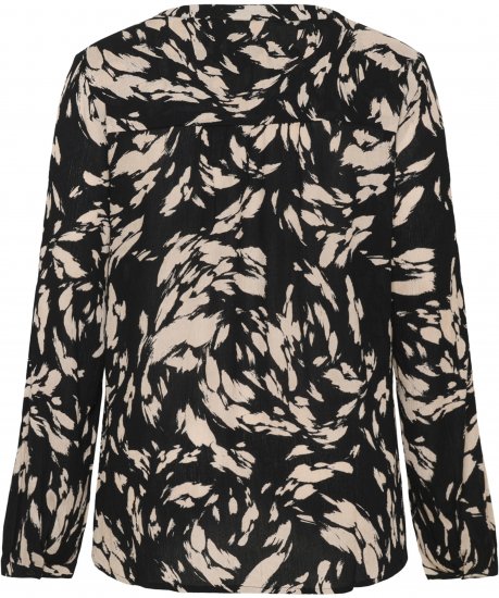 Kaffe Curve Mila Ami Bluse Schwarz - Blusen & Tuniken - 