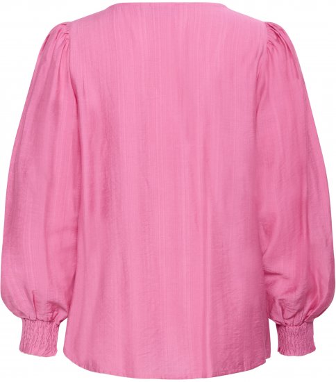 Kaffe Curve Sofia Blouse Pink Power - Blusen - 