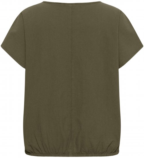 Kaffe Curve Nana Kurzarmbluse Grape Leaf - Blusen & Tuniken - 