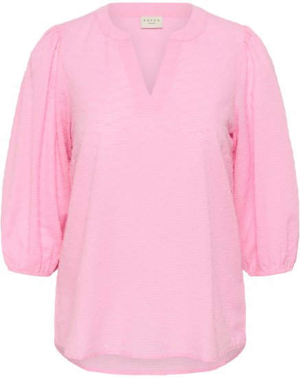 Kaffe Curve Penelopia Blouse Pink Frosting - Blusen - 