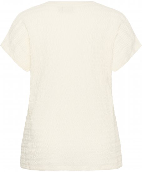 Kaffe Curve Felice Blouse Chalk - Blusen - 