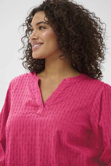 Kaffe Curve Thea Blouse Beetroot Purple - Blusen - 