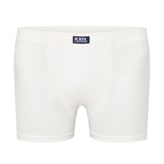 North Latitude Trunks Underwear White - Boxershorts - Herren Boxershorts Große Größen