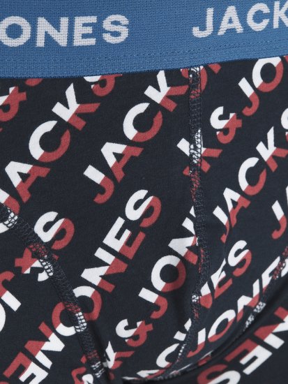 Jack & Jones Logo Trunks 3-Pack Navy Blazer - Herrenunterwäsche & bademode - Herrenunterwäsche & Bademode in großen Größen